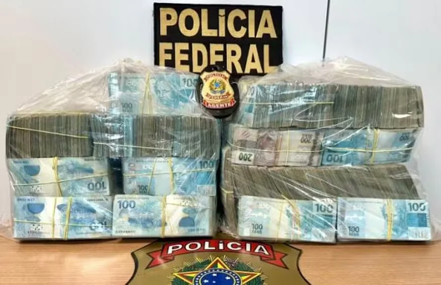 Dinheiro encontrado pela PF em operação contra desvio de emendas