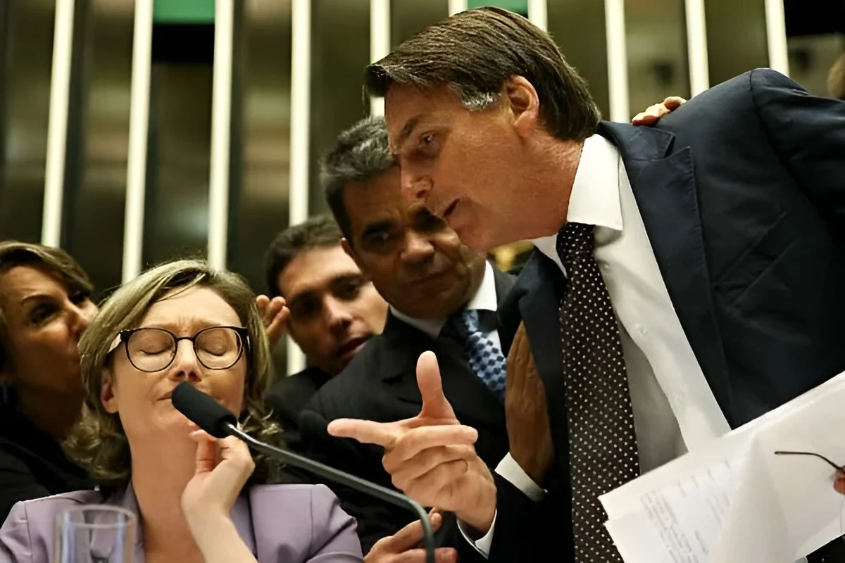 a maquina do ódio. jair bolsonaro ataca Maria do rosário foto marcelo camargo ag brasil