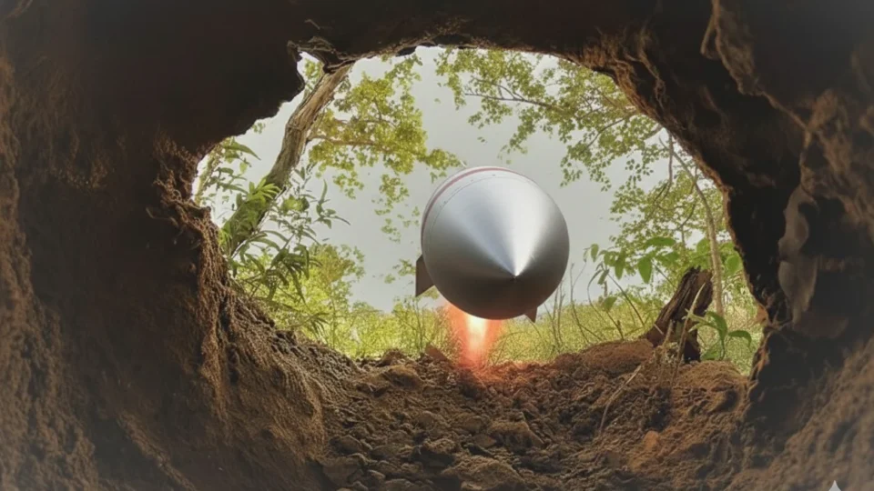 Quem não tem bomba atômica se esconde no buraco do tatu