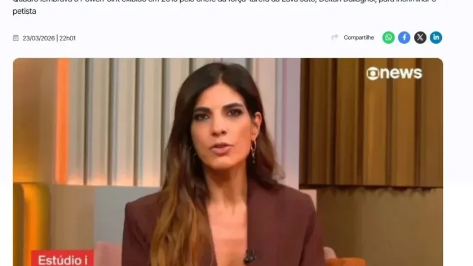 Powerpoint falso da GloboNews revela rede de intrigas na emissora