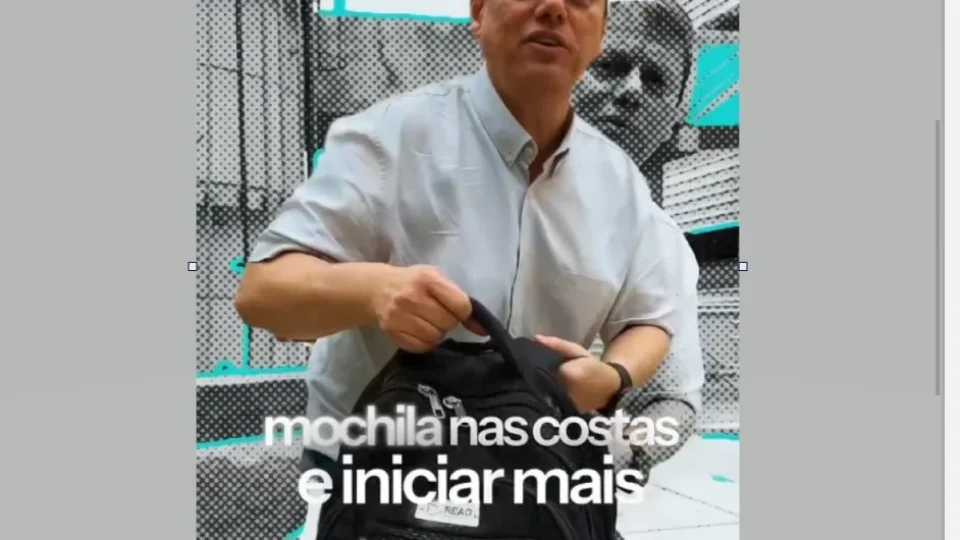 Tarcísio aparece em publicidade com mochila de gestora citada em investigações