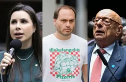 Esperidião Amin sugere dobradinha com Carlos Bolsonaro