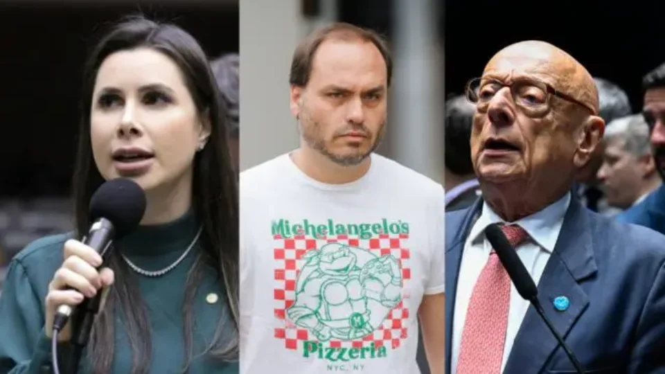 Esperidião Amin sugere dobradinha com Carlos Bolsonaro