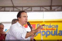 Camilo Santana é hoje o foco de elogios e de admiração de Lula