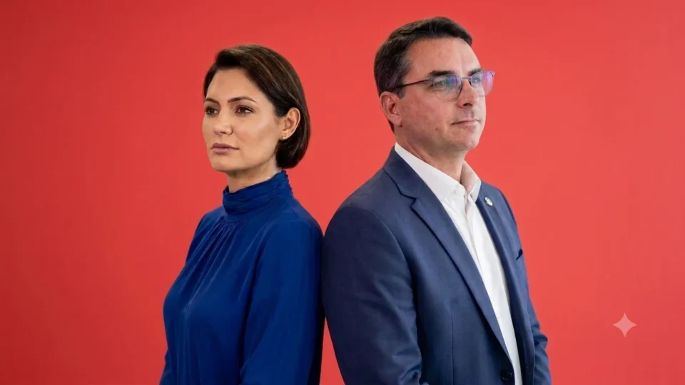 Michelle x Flávio Bolsonaro: de que lado ficar?