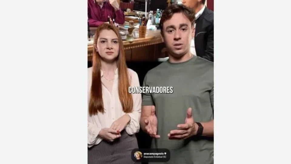 Ana Campagnolo sai machucada em briga de Flávio Bolsonaro com Nikolas