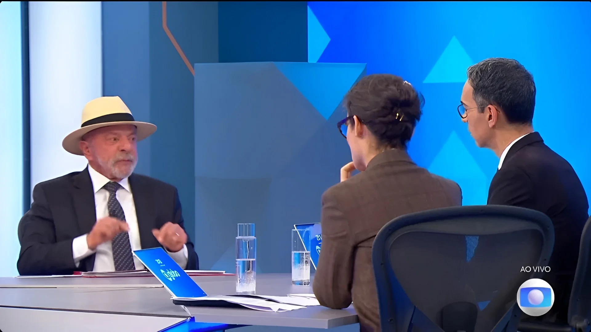 Lula entrevista jornal nacional 2026 eleição foto reprodução tv gloo (1)